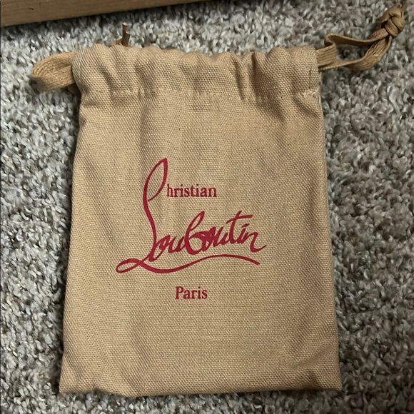 Christian Louboutin Pink Wallet with Red Studs - Picture 4 of 5